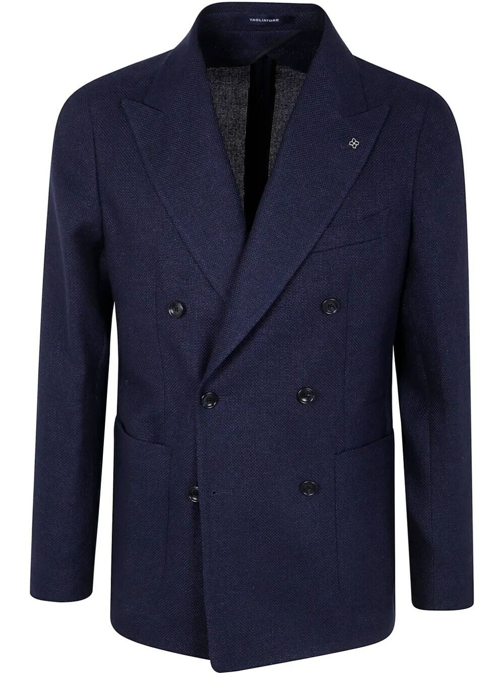 Tagliatore Man Jacket in Blue