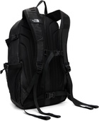 The North Face Black 'Leather Pack' Hot Shot Backpack