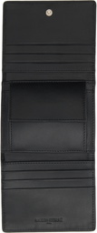 Maison Kitsuné Black Paris Trifold Wallet