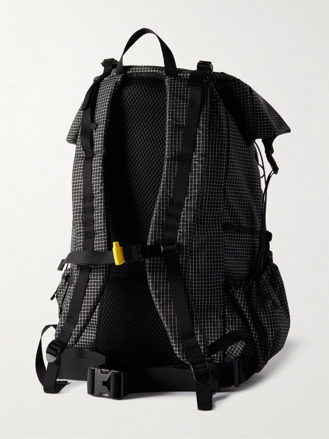 CAYL - Baekdu 2 Checked Tech-Canvas Backpack - Black