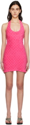 MISBHV Pink Towelling Minidress