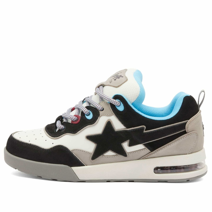 Photo: A Bathing Ape Men's Road Sta New Sneaker in Black