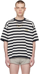 Magliano White & Navy Venezia T-Shirt