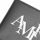 AMIRI Men's Staggered Logo Bifold Wallet in Black
