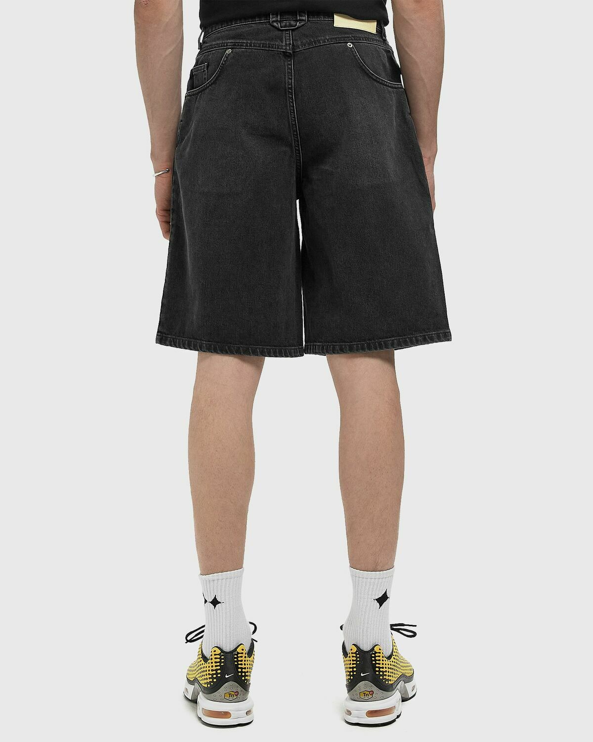 Axel Arigato Invert Denim Shorts Grey Mens Casual Short