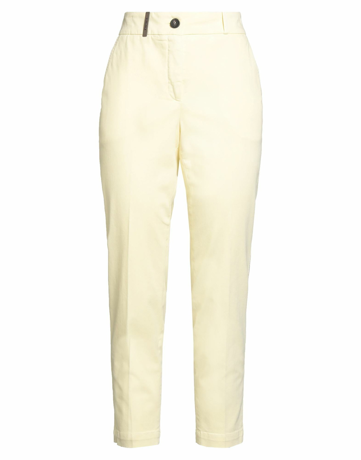 Peserico Womens Pants Pastel in Yellow