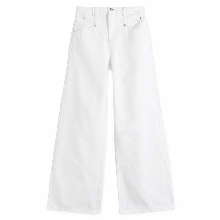 Photo: Isabel Marant Women's Lemony Jeans in White