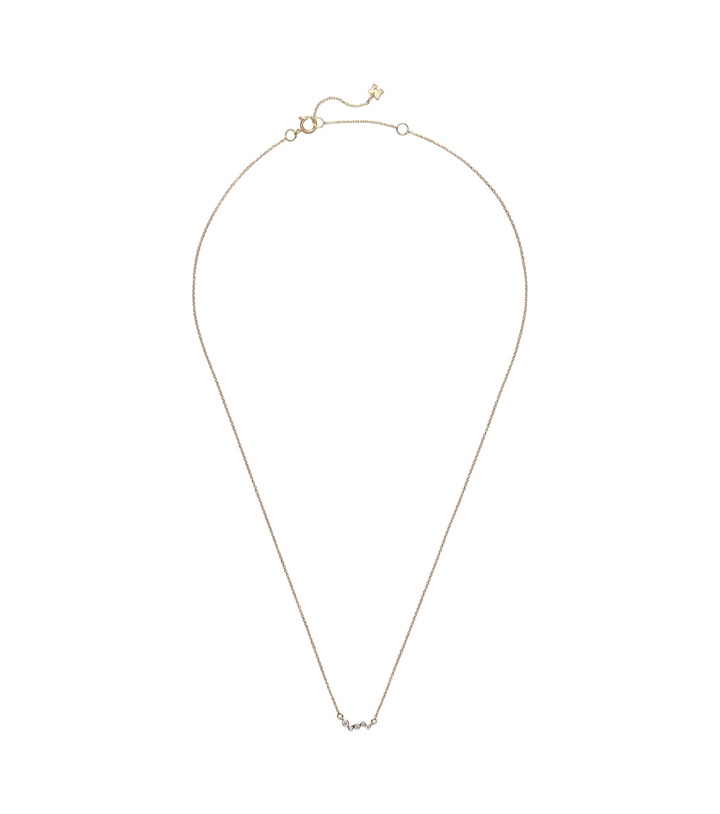 Photo: Mateo 14kt gold (585/1000) necklace with diamonds