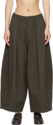 YMC Brown Deadbeat Trousers