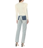 Philosophy di Lorenzo Serafini Lace-trimmed wool sweater