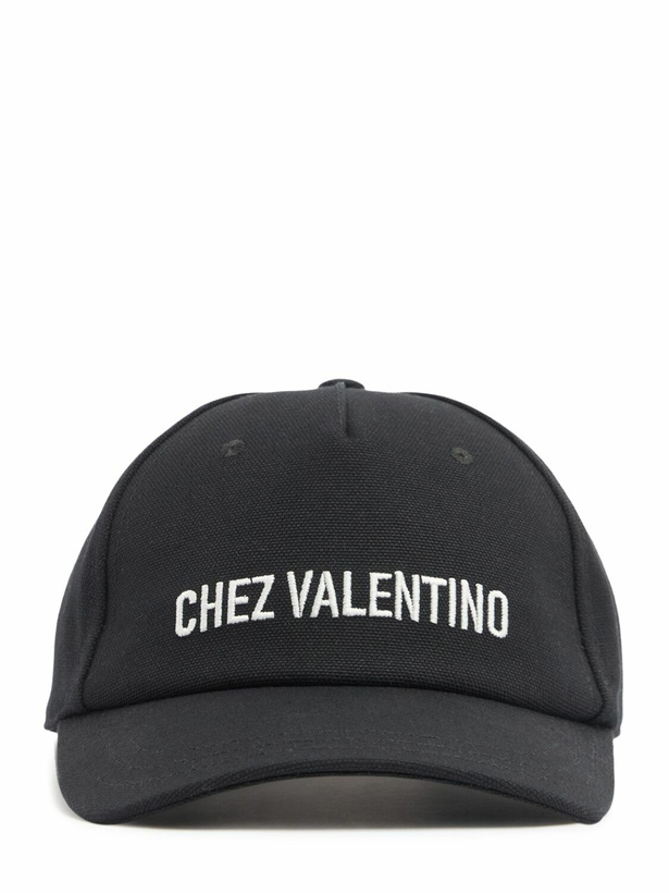 Photo: VALENTINO GARAVANI Logo Baseball Cap