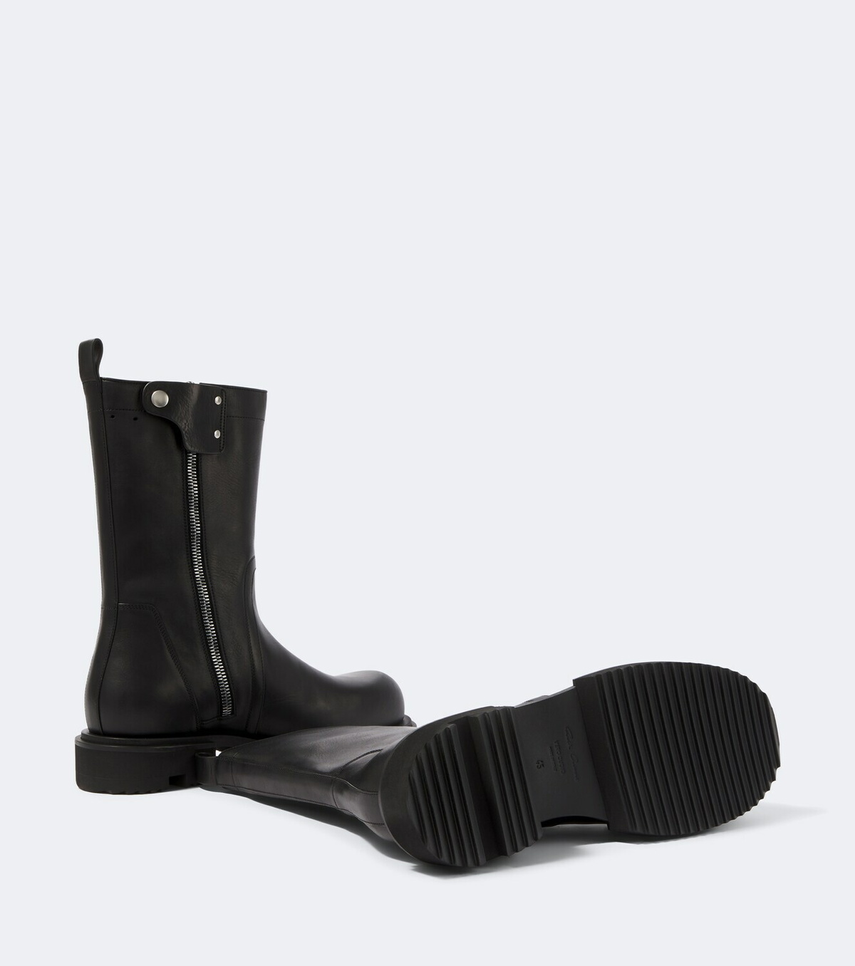Rick Owens Creeper Gabe leather boots