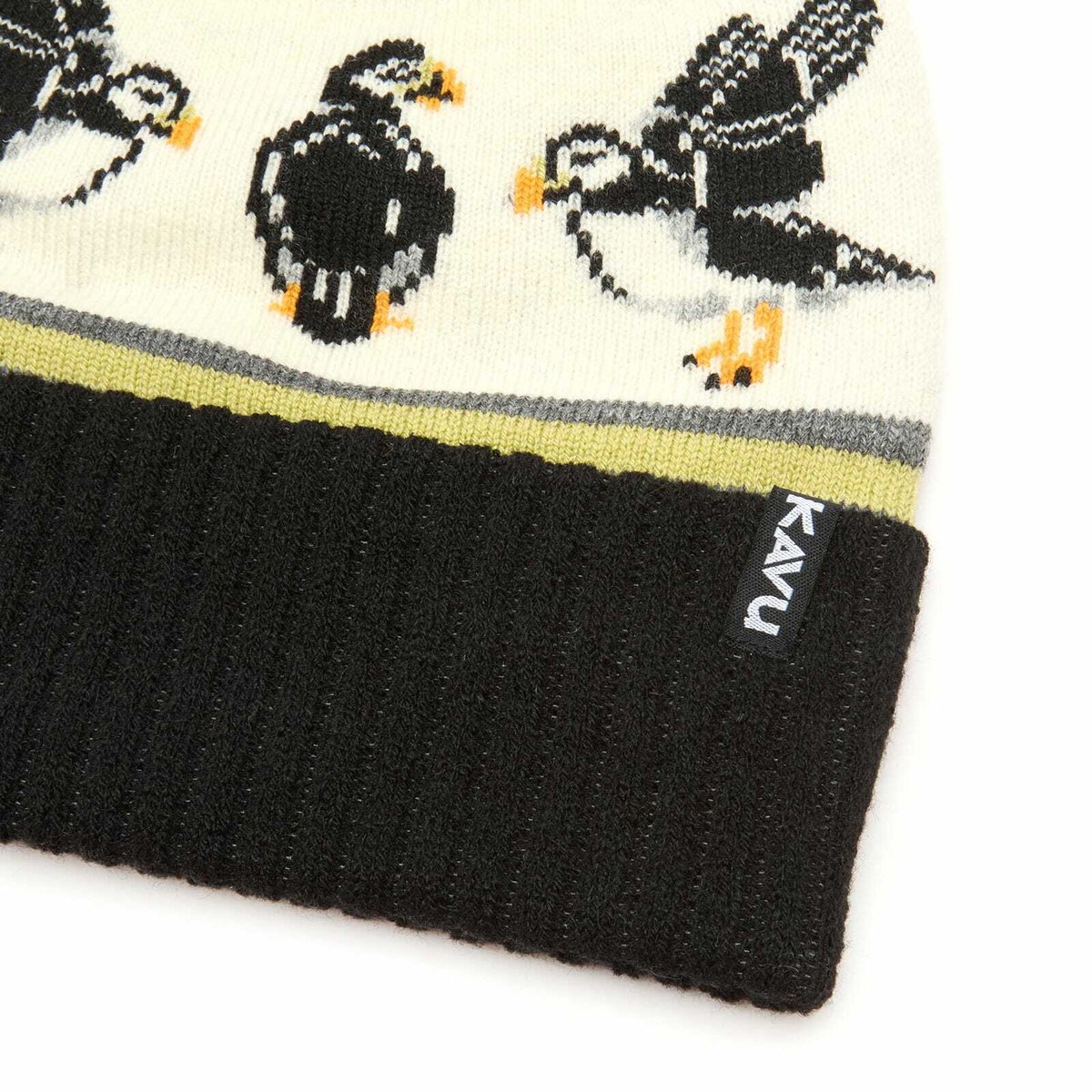 KAVU Men's Herschel Beanie in Puffin 
