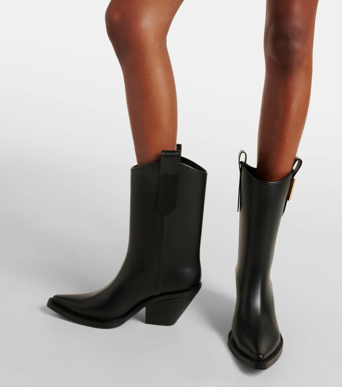 Balmain Tess PB leather cowboy boots Balmain