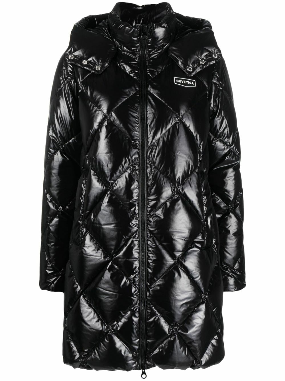 Photo: DUVETICA - Conza Hooded Long Down Jacket