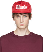 Rhude Red Bonded Cap