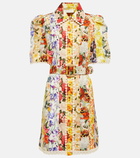 Zimmermann - Wonderland floral linen shirt dress