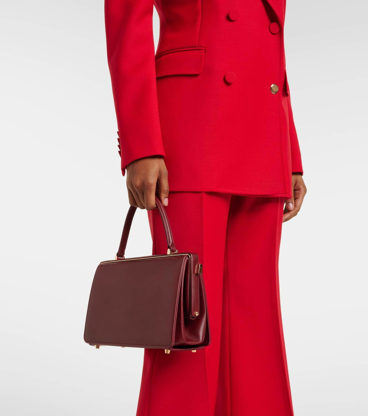 Gabriela Hearst Carrington leather tote bag