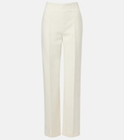 Proenza Schouler Zee high-rise scuba straight pants