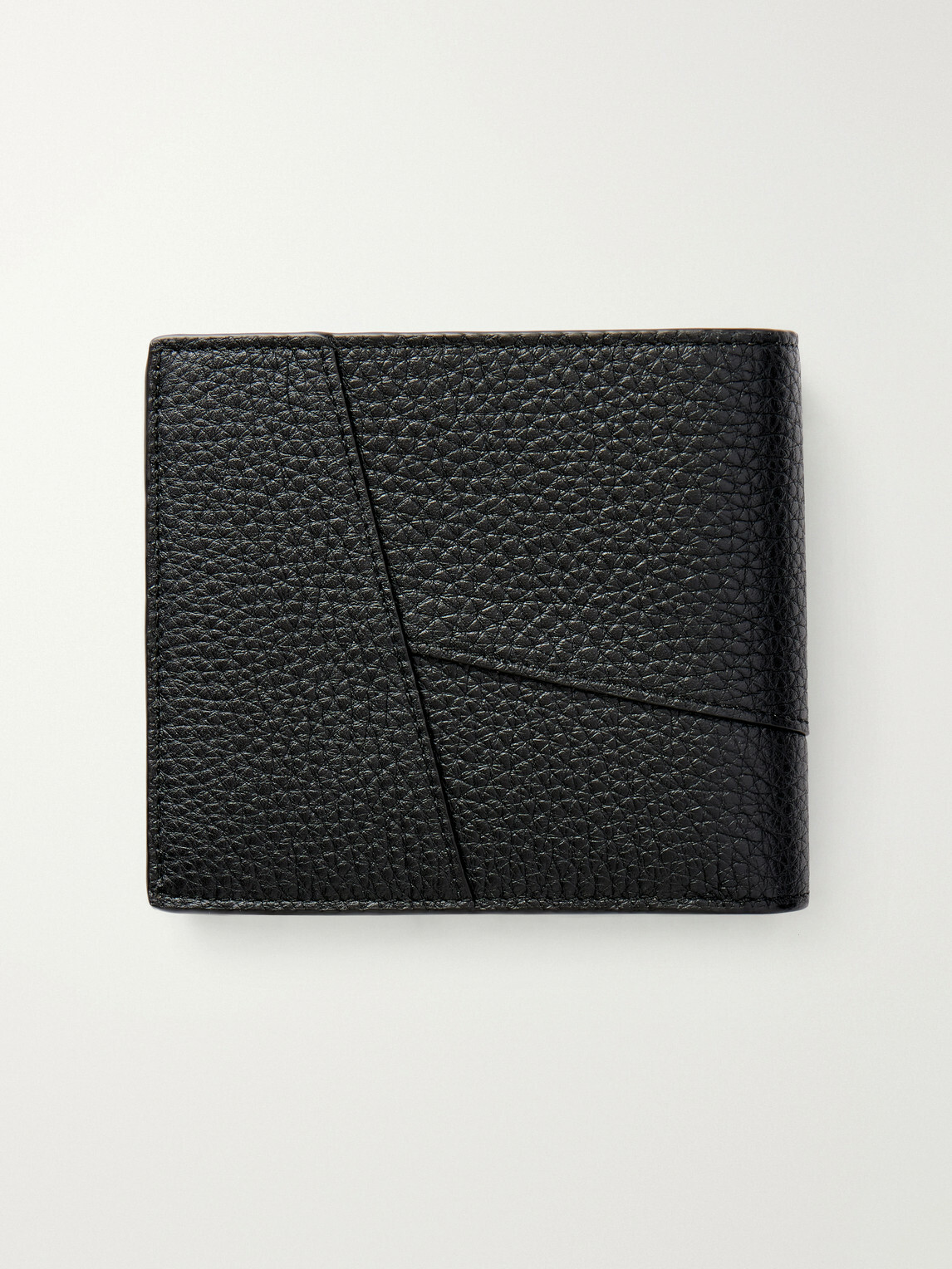 LOEWE - Puzzle Edge Panelled Full-Grain Leather Bifold Wallet