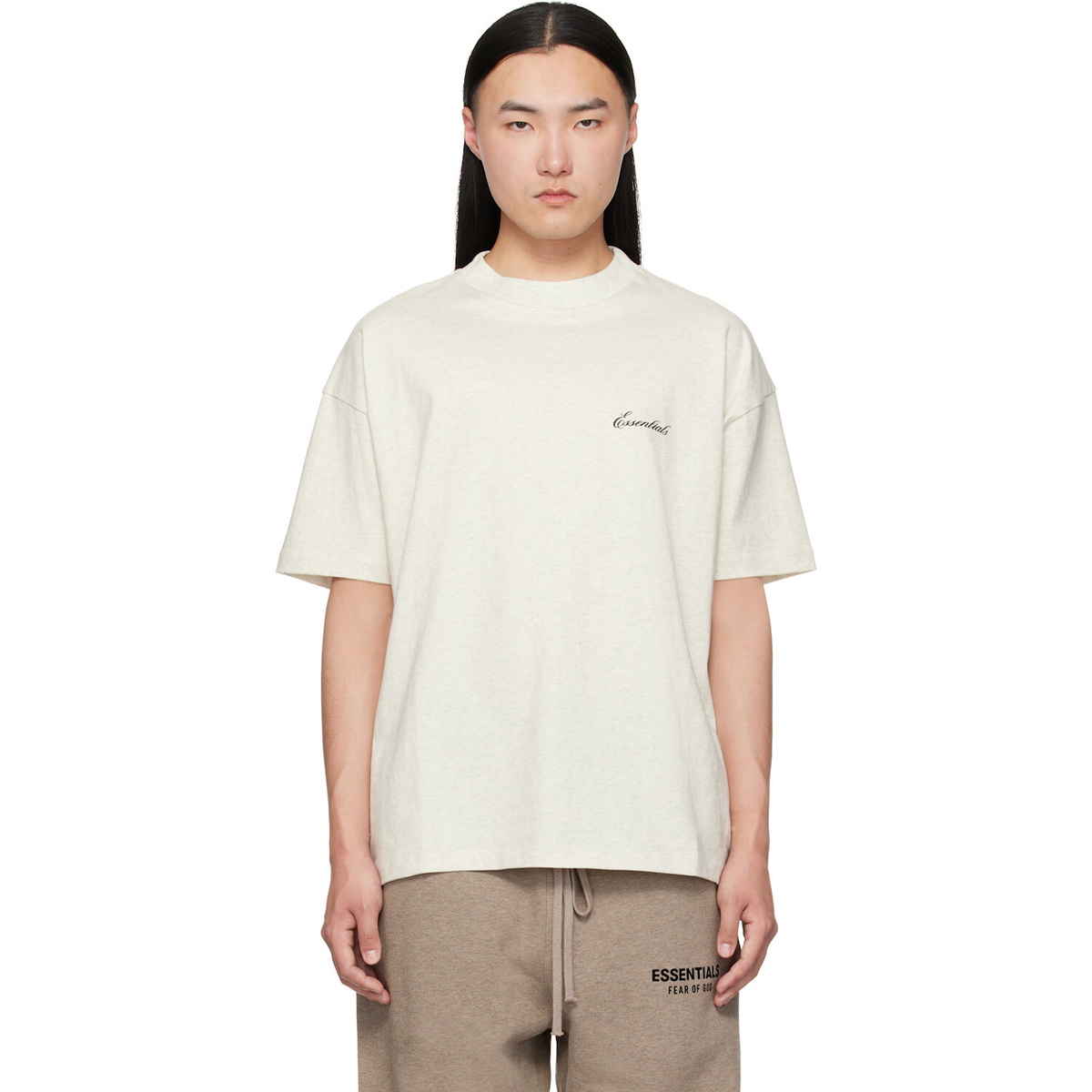 Fear of God ESSENTIALS Off-White Classic T-shirt