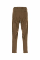 PT Torino Brown Stretch Cotton Pant