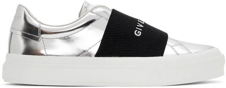Photo: Givenchy Silver City Court Sneakers