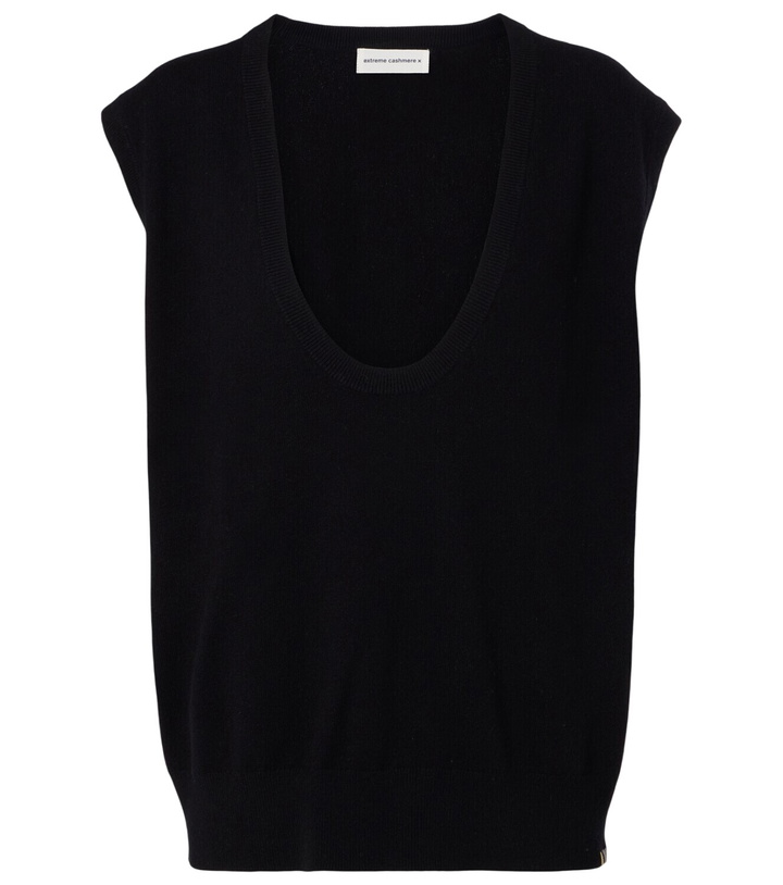 Photo: Extreme Cashmere N°423 Lord cashmere-blend sweater vest