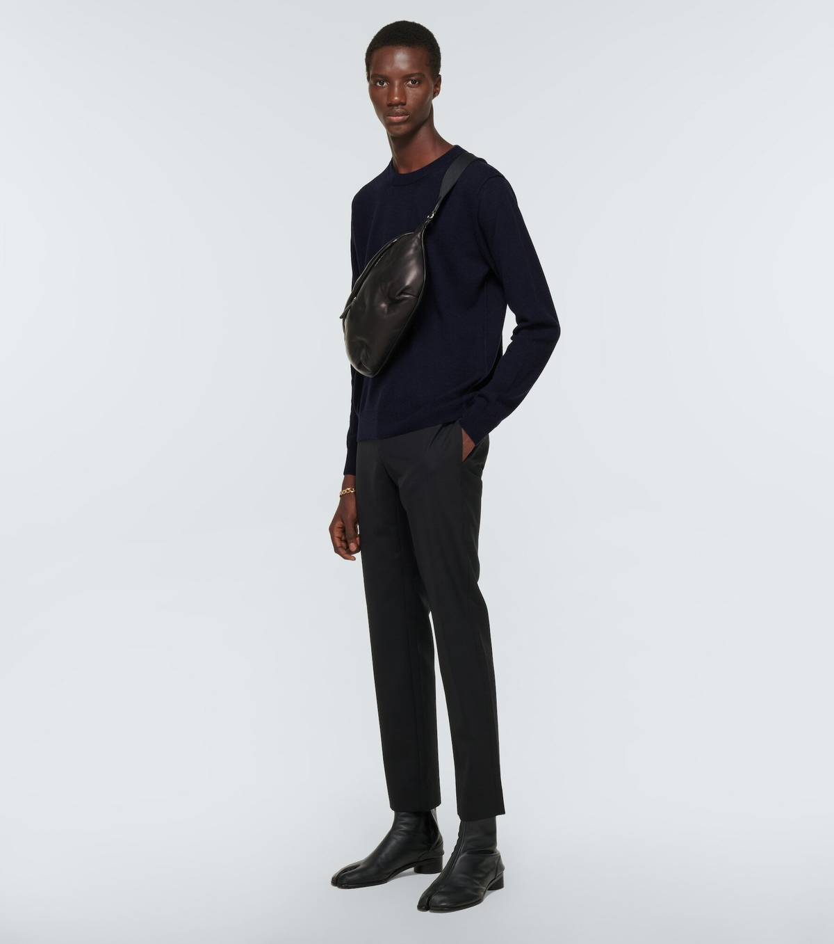 Maison Margiela Brown Cashmere Sweatshirt