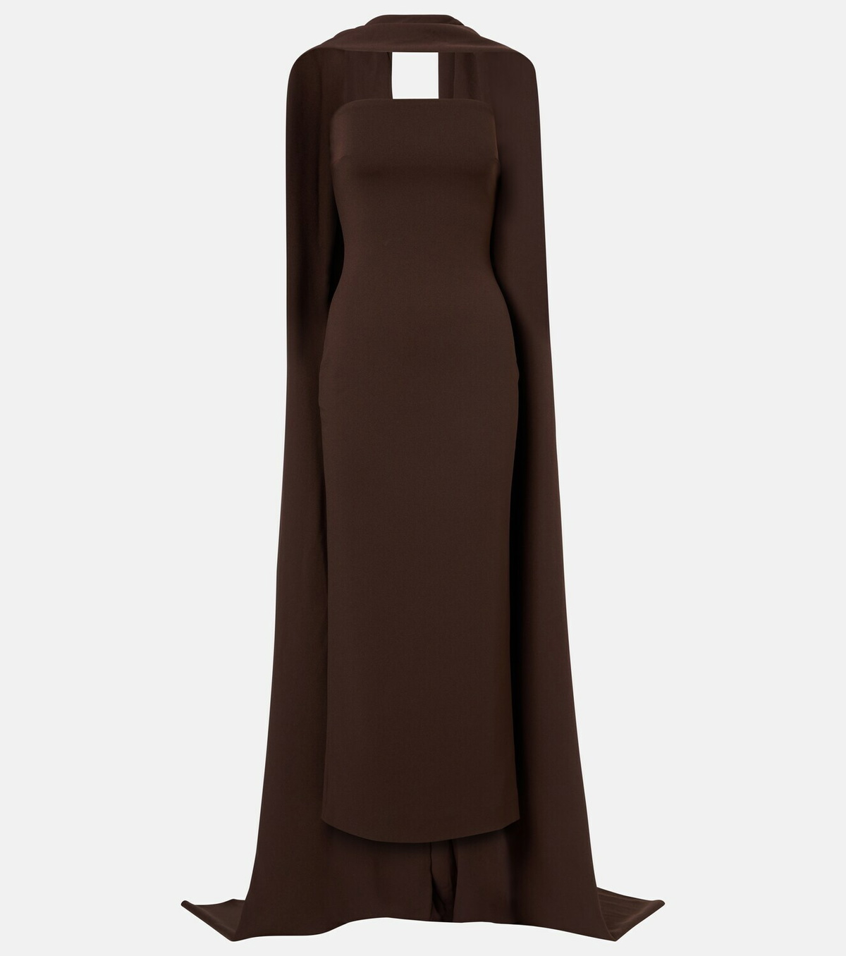 Solace London Martine scarf-detail cocktail dress