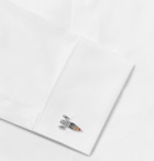 Paul Smith - Rocket Silver-Tone and Enamel Cufflinks - Men - Silver