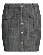 Jijil Womens Denim skirt in Black