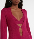 Dodo Bar Or Metallic knit maxi dress