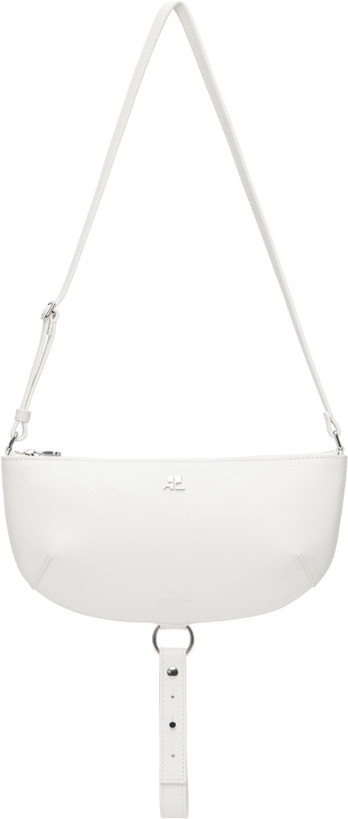 Photo: Courrèges White Holy Eclipse Leather Bag