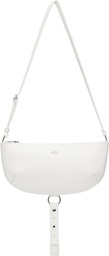 Courrèges White Holy Eclipse Leather Bag