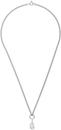 Isabel Marant Silver Rain Drop Necklace