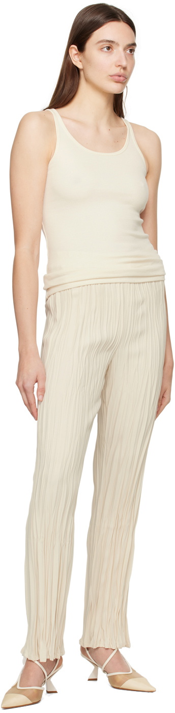 BITE Off-White Maisie Trousers