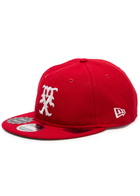 Saint Mxxxxxx X New Era Logo Cotton Snapback cap - Red - One Size