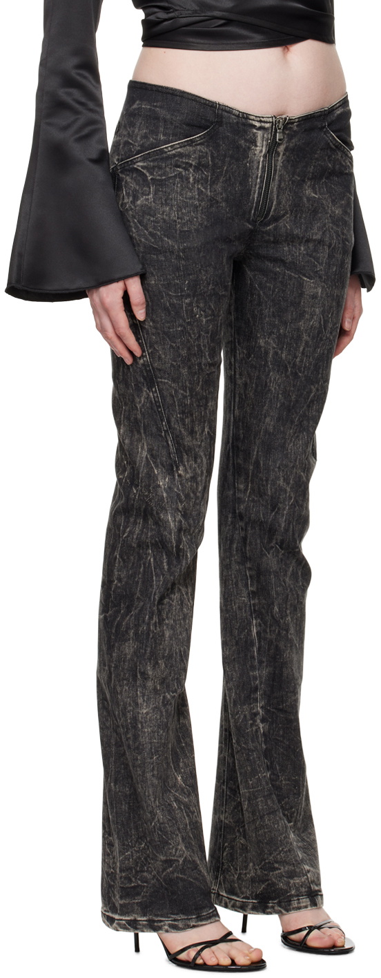 ioannes Black Elevated Jeans