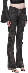 ioannes Black Elevated Jeans