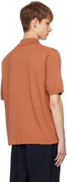 NORSE PROJECTS Orange Rollo Shirt
