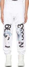 Aitor Throup’s TheDSA White 'No0093' Lounge Pants