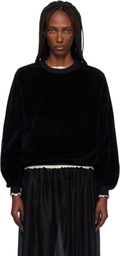 Baserange Black Rim Raglan Sweatshirt