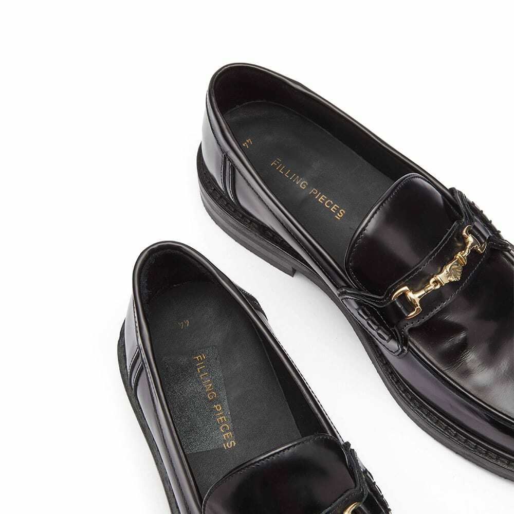 Filling Pieces Men's Polido Loafer in All Black Filling Pieces