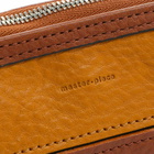 Master-Piece Men's Pen Case in Camel