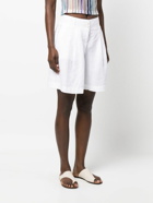 BOSS - Bermuda Shorts In Linen
