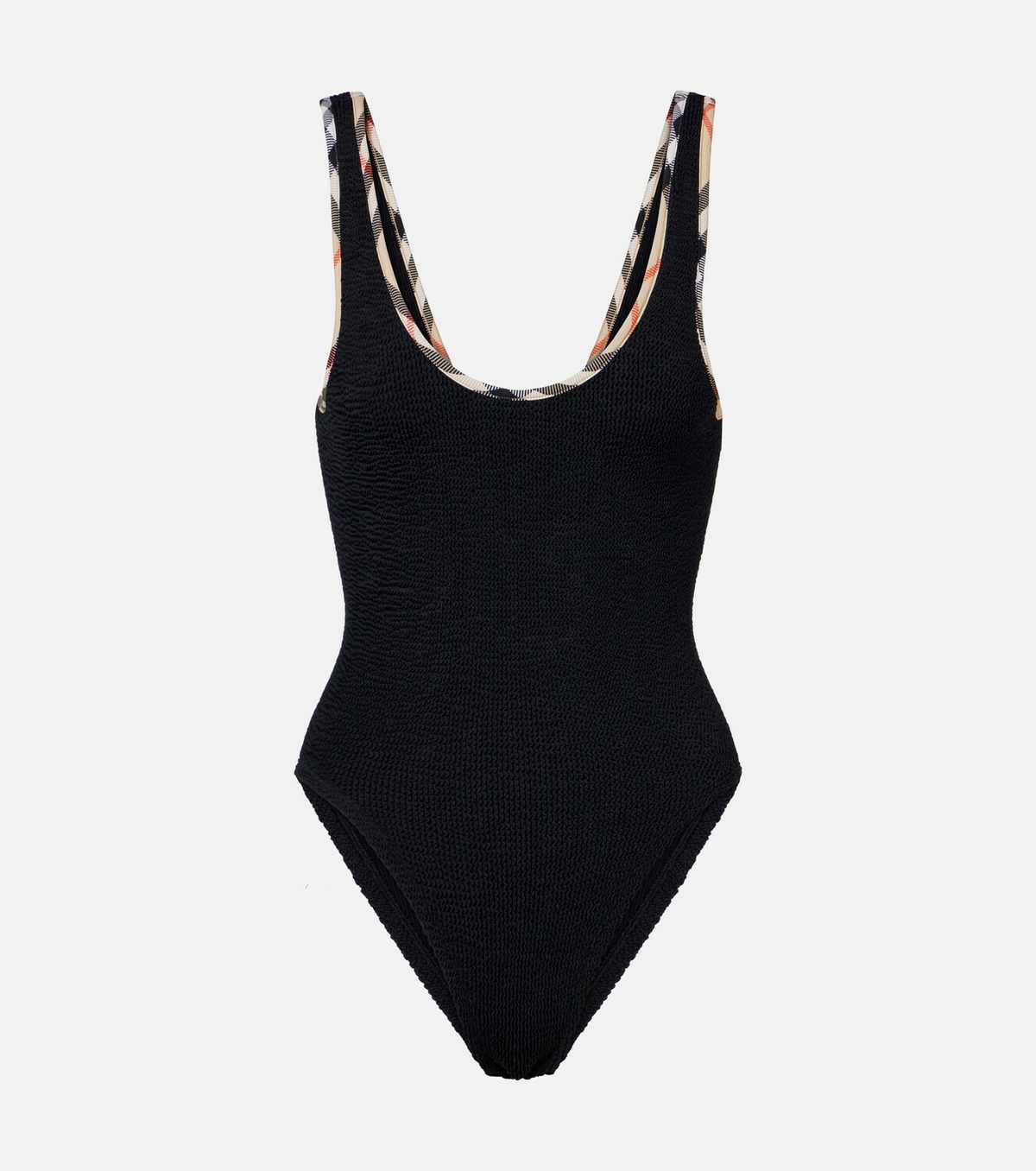 Burberry x Hunza G Faye Burberry Check swimsuit