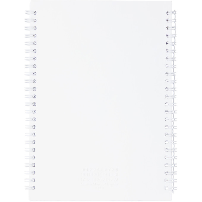書 Maison Martin Margiela 13 Cloth Notebook Maison Margiela White Line 13 Claustrophobic Notebook Maison