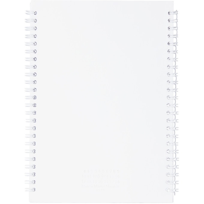 Photo: Maison Margiela White Line 13 Claustrophobic Notebook