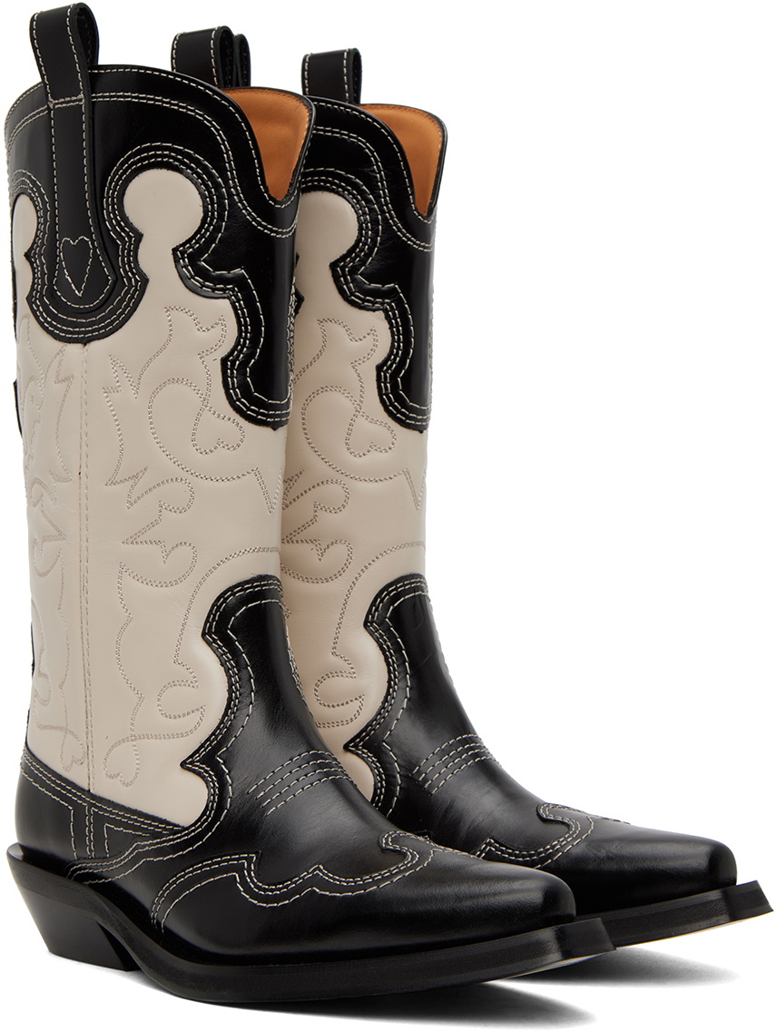 Off White Western Boots - Ivory Cowboy Boots - Cream Western Boot
